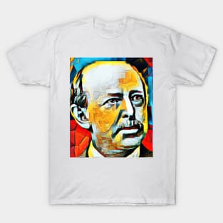 Horatio Alger Abstract Portrait | Horatio Alger Abstract Artwork 15 T-Shirt